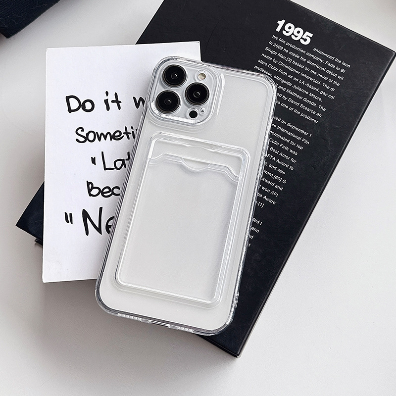 Durable Shock-Absorbing Case with Built-In Pocket for All Models of iPhone (iPhone 17 Series)