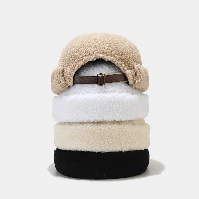 2025 Winter Cotton Solid Warm Docker C Briml Hat Skullies Beanie Hats Landlord Sailor C Men and Women 02XJ250910