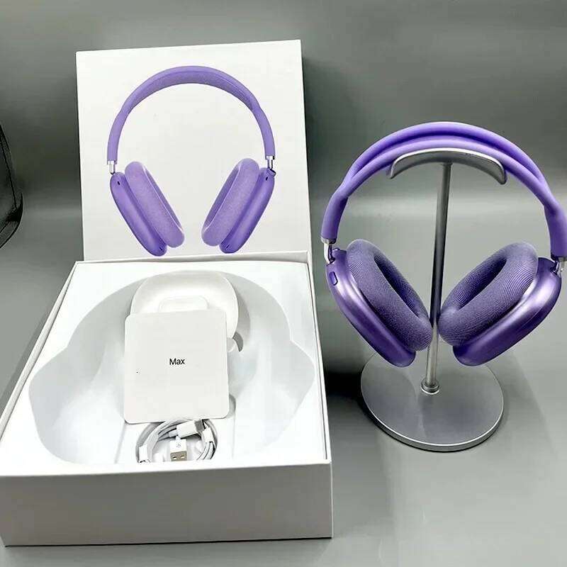 New Forp9max Head Mounted Magnetic Wireless Pop Up Earphones With Leather Bag Sport Bluetooth