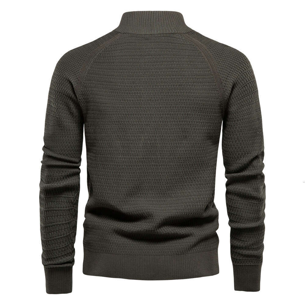 European American tops autumn and winter, new cardigans men, high-quality business sweaters, knitted sweaters for men