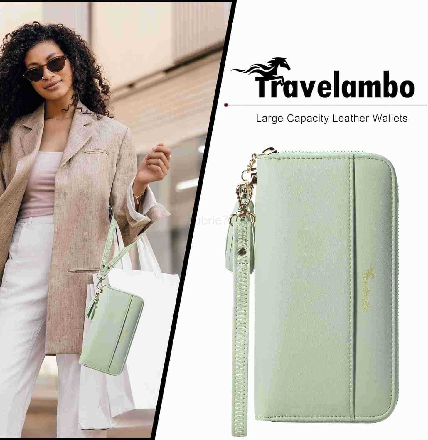 Womens Wallet Tassel Bifold Ladies Cluth Wristlet Wrist strap Long PurseZ250910