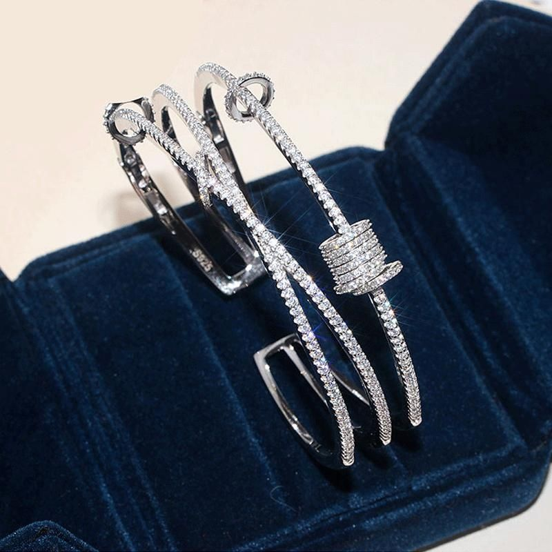 Bracelet designer Luxury jewelry rings for Women Same series bracelets ring Copper plated with platinum or gold Fashion Premium texture Holiday vacati