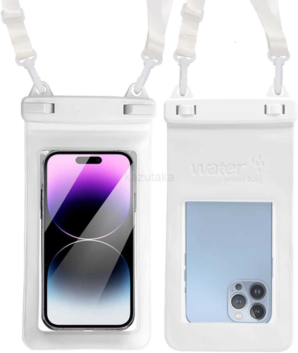 Waterproof Phone Pouch with Lanyard Waterproof Case for iPhone Android Underwater Phone Holder for Swimming Beach and Pool Clear Waterproof Bag for Ce
