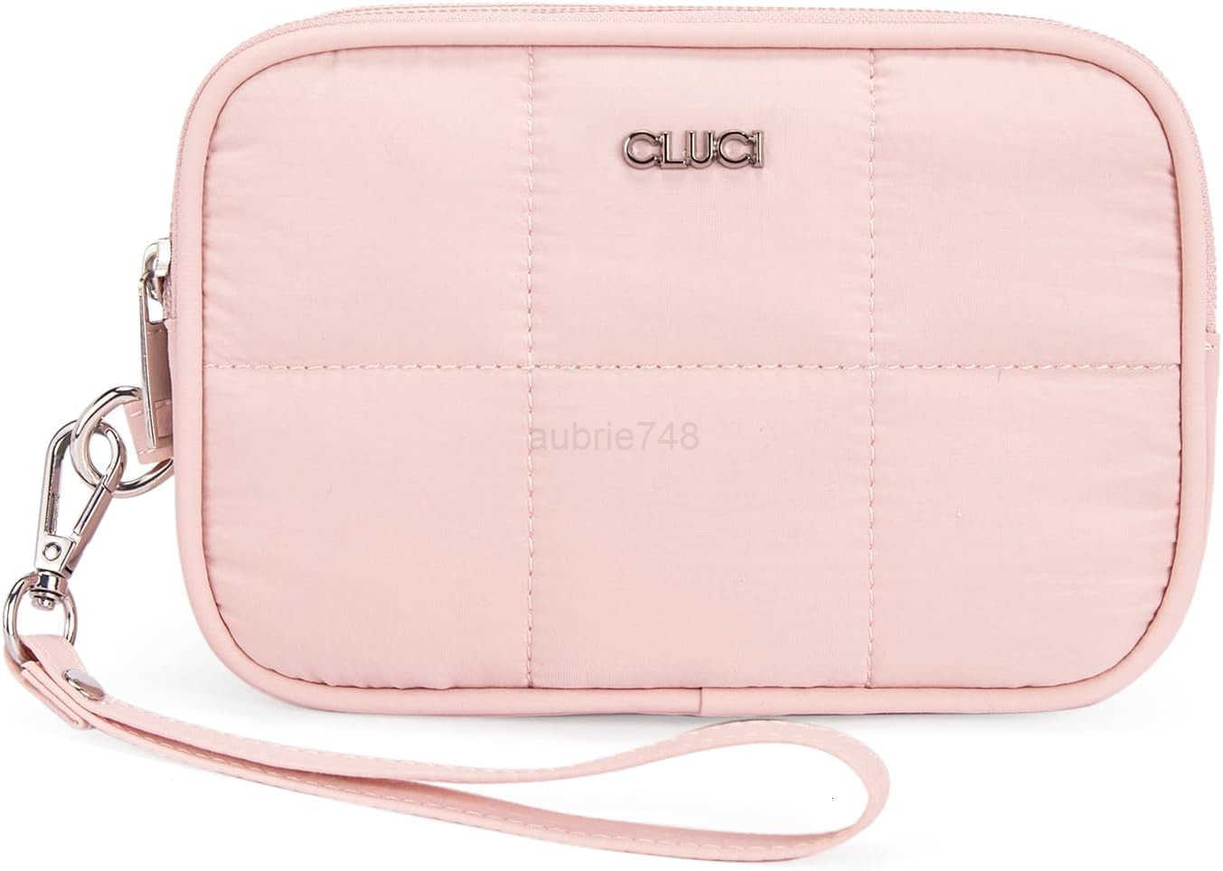 Puffer Wristlet Wallet for Women Large Capacity 3 Zipper Purse Nylon Quilted Clutch Purse for WomenZ250910