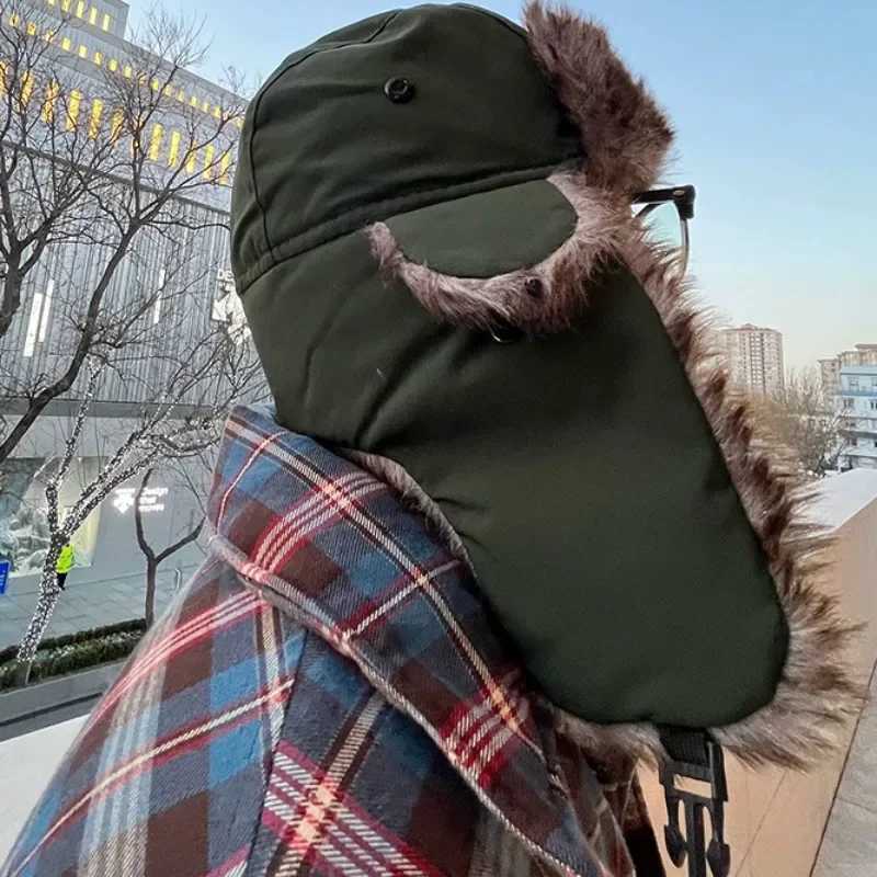 Winter Earmuffs C Women Men Soft Comfortable Adjustable Plush Hat Outdoor Solid Color Windproof Baseball C Fashion AccoryXJ250910