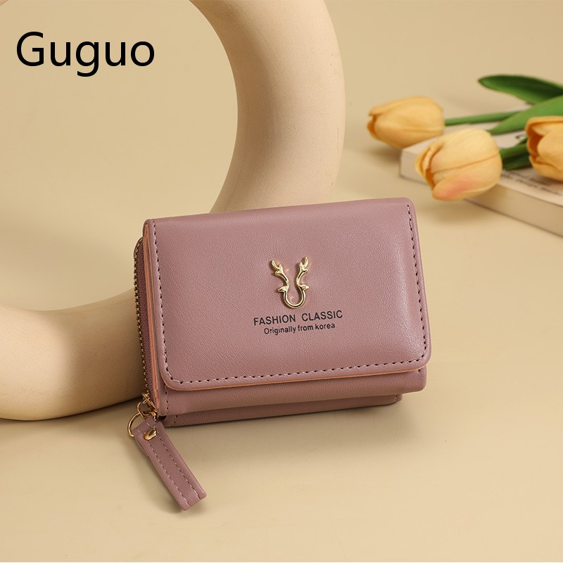 Free Shipping 2025 New Designer Bag Cross-border Short Women's Wallet Fashionable Simple Exquisite And Practical PU Material Coin Bag With Multip