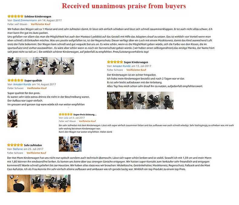 Hotmom stroller High landscape can sit and lie down Folding lightweight British twoway baby stroller Adapt to 04 years old W250910