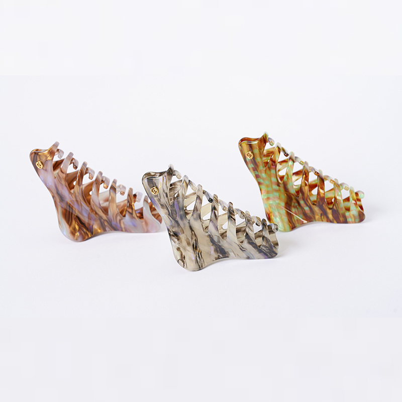 Retro temperament dragon bone hair clip women's new shark clip