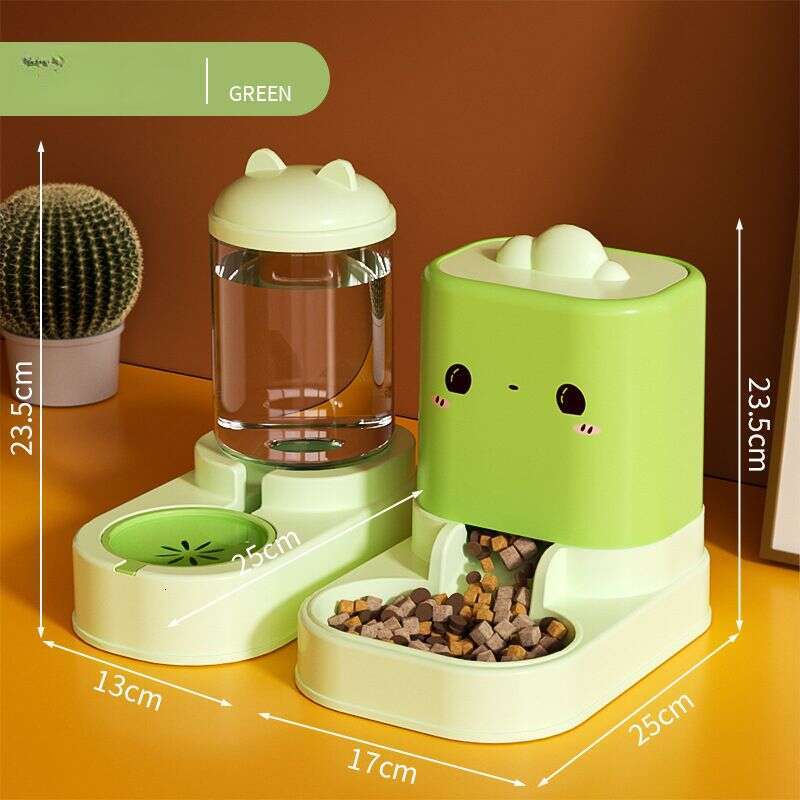 designer brand New Feeding Dog Split Water Dispenser Cat Bowl Anti black Chin Pet Product