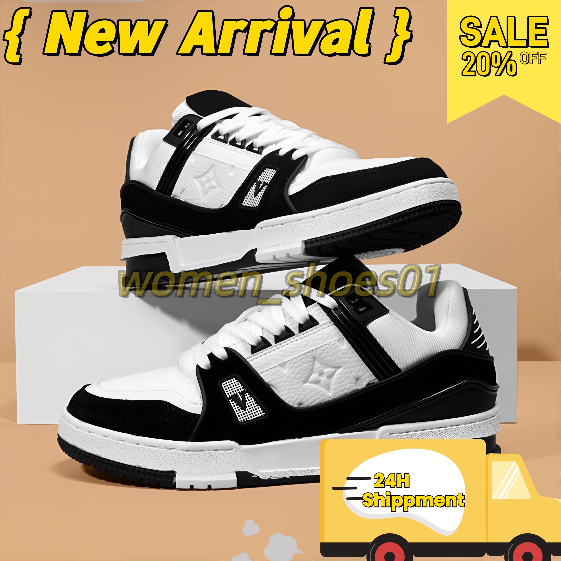 Designer Shoes Sneakers Running Shoes for Men and Women Classic Durable Commuter Skate shoe High-Quality Leather Athletic Shoe Black Breathable Slip-On Shoes Unisex