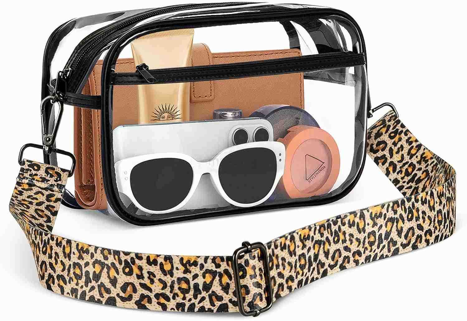 Clear Bag For Stadium Events Clear Purse Stadium Crossbody Bag M250910