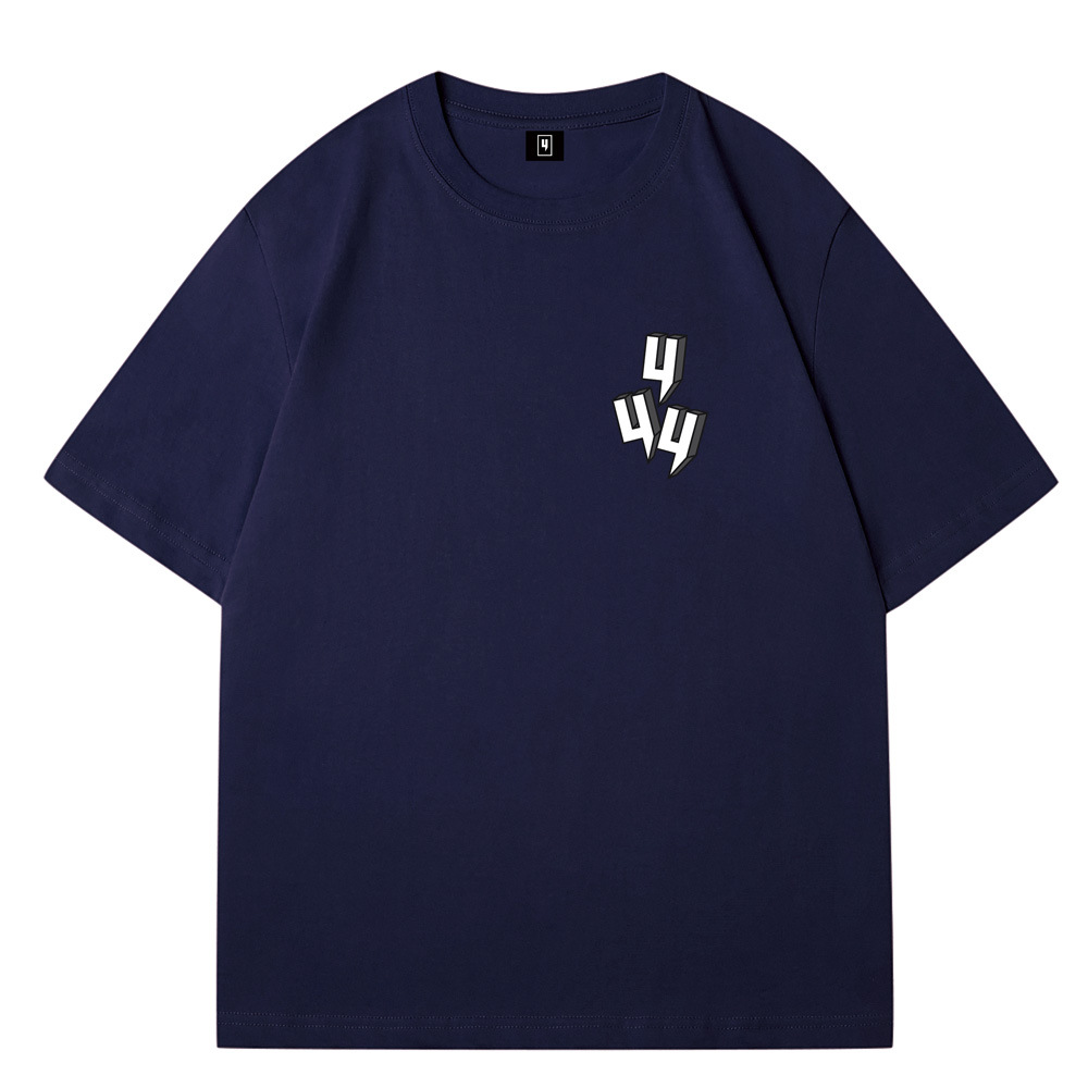 Men's T-shirt Harajuku high-quality top pure cotton fashionable T-shirt street style short sleeved men's top