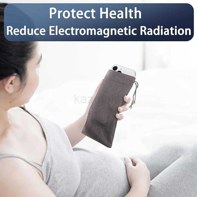 Cell Phone Sleeve fo Phone Pouch HighShield EMF Blocking Pouch 100 Silver Fibers forDigital Security Signal Blocking AntiEMP Radiation Bag for Privacy
