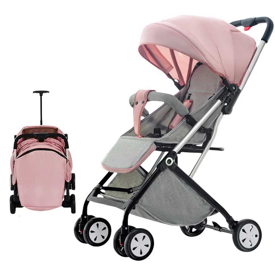 Lightweight Baby Stroller Compact Toddler Travel Stroller For Airplane Infant Stroller W 5Point Harness Adjustable Backrest W250910