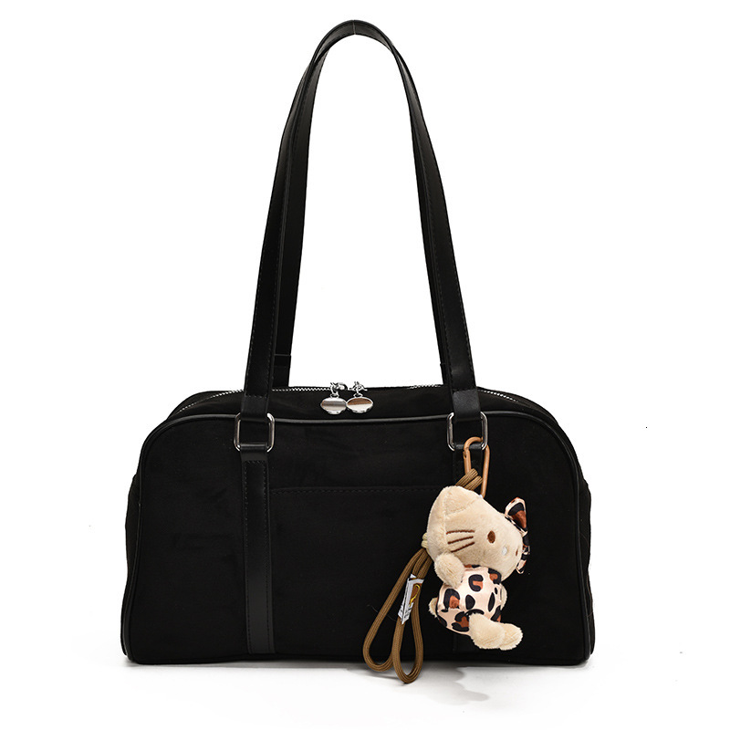 Free shipping designer Korean Style Casual Large Capacity Bag for Women Simple High-Quality Texture Retro Niche Commuter Bag Shoulder Bag Pillow Bag