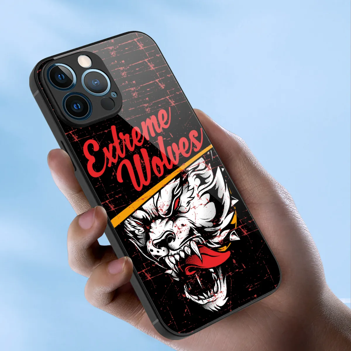 DHgatepod iPhone 13 Series Case with Glass Back - TPU Frame, Crystal Clear, Anti-Scratch, Premium Protection Cover