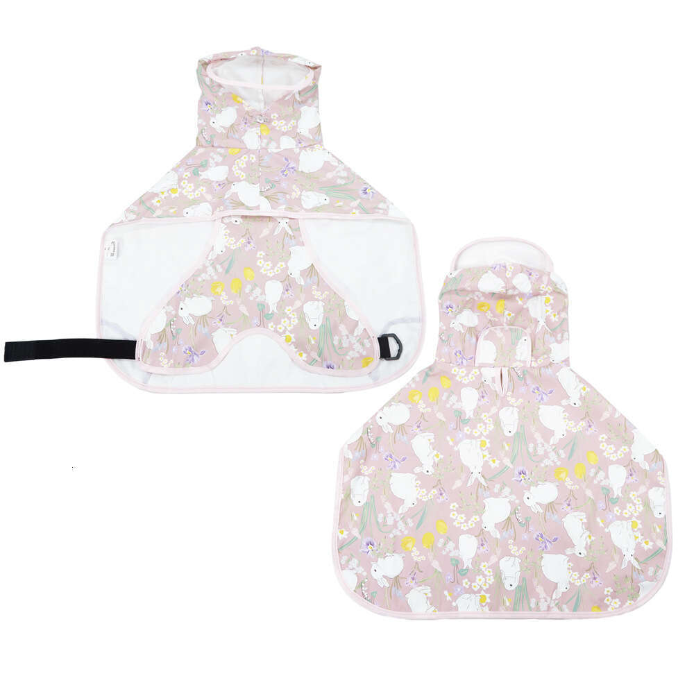 It Casual Cape Belly Cover Corgi Teddy Golden Retriever Pet Raincoat Easy-to-Wear Dog Clothes