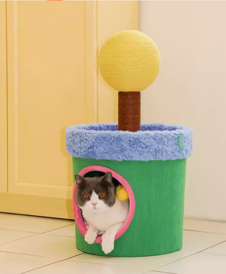 Comfortable Feline Retreat All-Inclusive, Ventilated Cat Den
