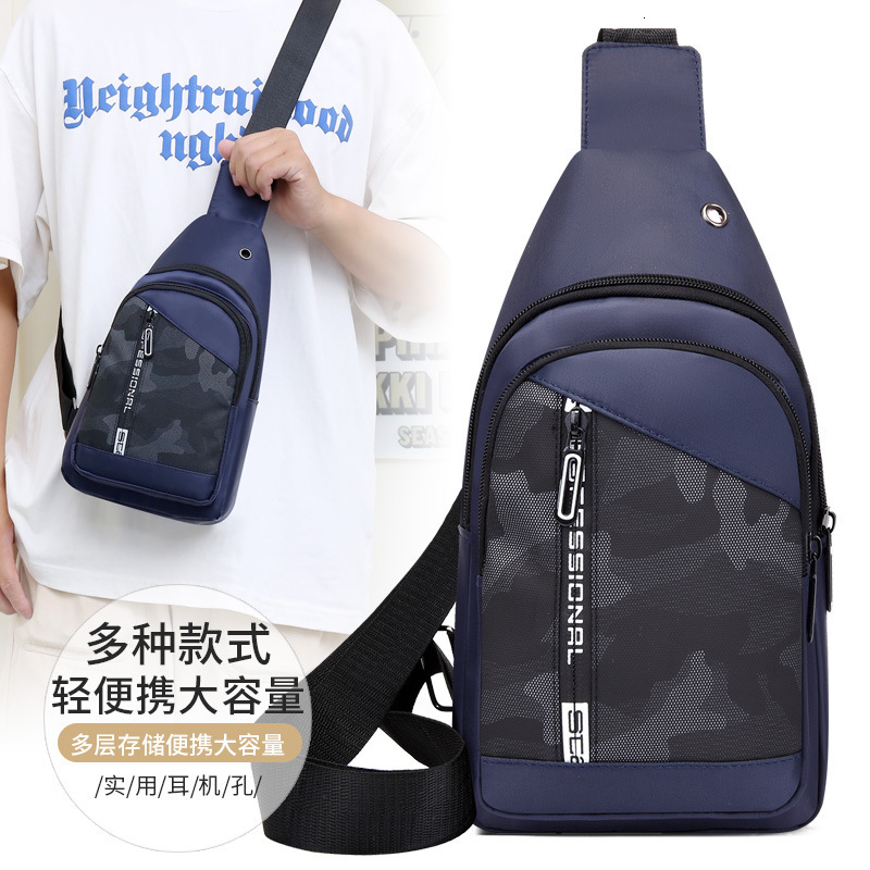 Unisex Crossbody Bag Casual Korean Style Backpack Luxury Bag Large Capacity Oxford Free Shipping Cloth Fashion Backpack High Value Chest Designer Bag 