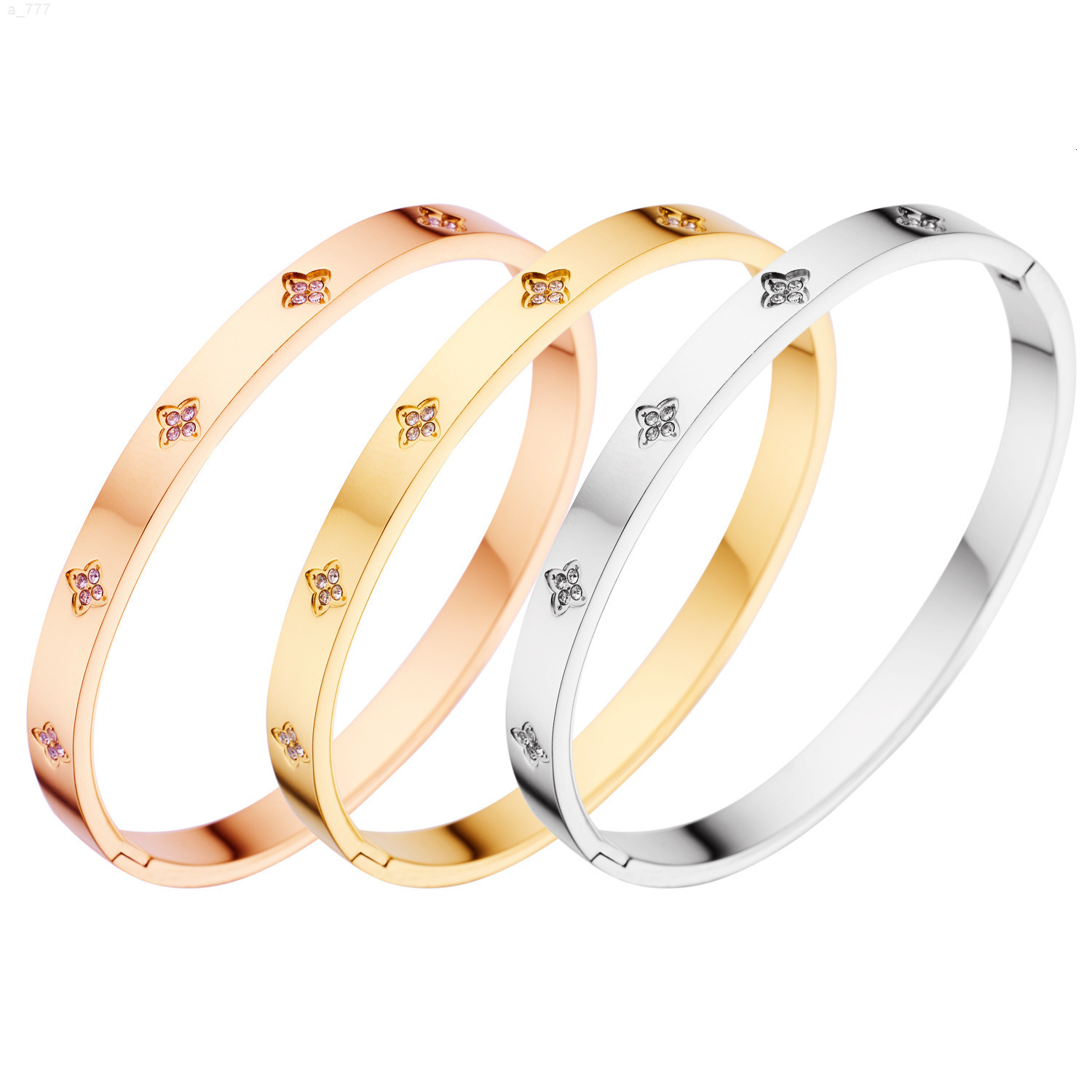 Factory Wholesale Promotion Fashion Jewelry Bracelet 18K Goldplated Bracelet for Men and Women Moissanite Bracelet
