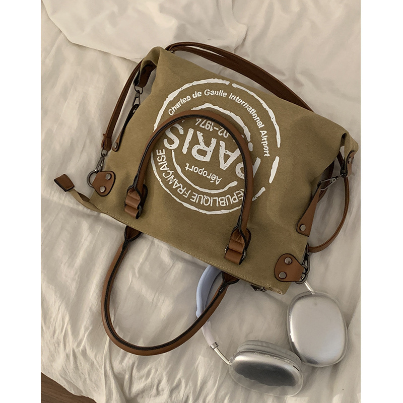 Casual women's handbag 2025 designer's new fashionable letter handbag large capacity crossbody bag