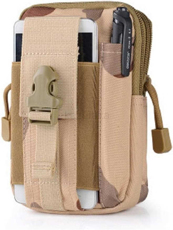 Tactical Waist Belt Bag Universal Outdoor EDC Military Holster Wallet Pouch Phone Case Gadget Pocket for iPhone X 8 7 6 6s Plus S8 S7 S6 S5 S4 S3 Note