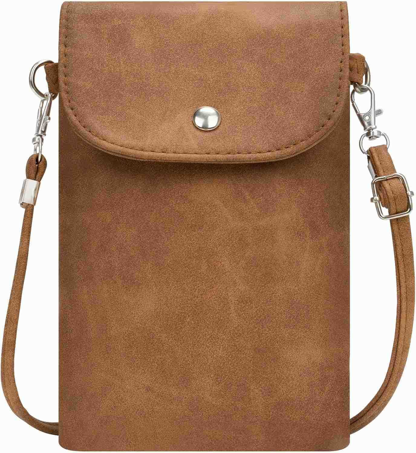 Small Crossbody Bags for Women Leather Cell Phone Purse with Adjustable Strap Handbags Bag for Travel ShoppingW250909