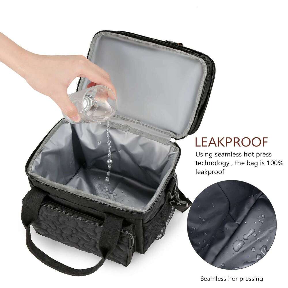 Large capacity portable shoulder mother and baby insulation waterproof outdoor travel mommy bag, double-layer con
