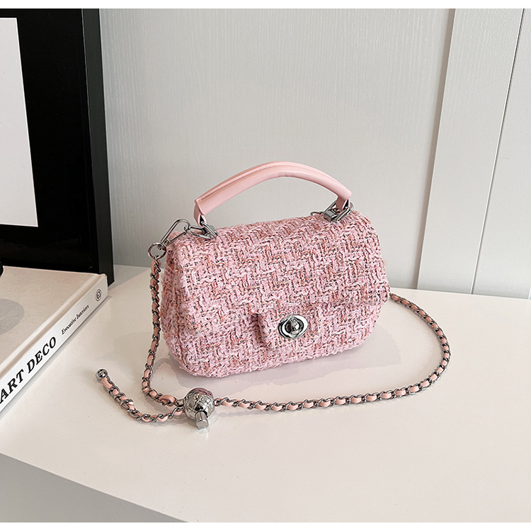 2025 New Fashionable Handheld Small Square Bag Designer Single Shoulder Women's Crossbody Bag