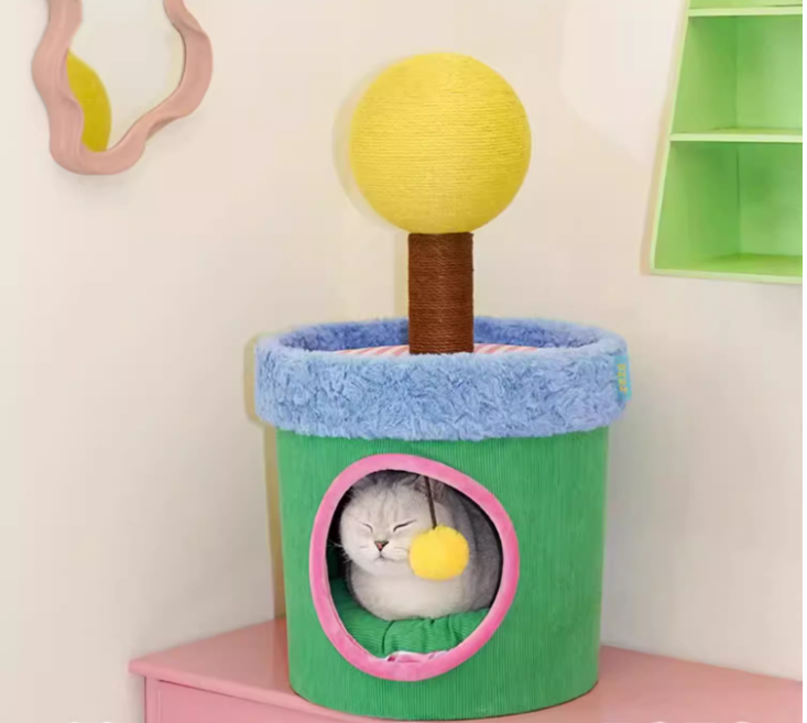 Comfortable Feline Retreat All-Inclusive, Ventilated Cat Den