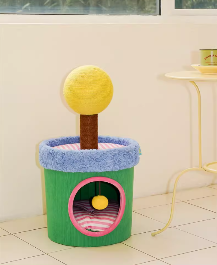 Comfortable Feline Retreat All-Inclusive, Ventilated Cat Den