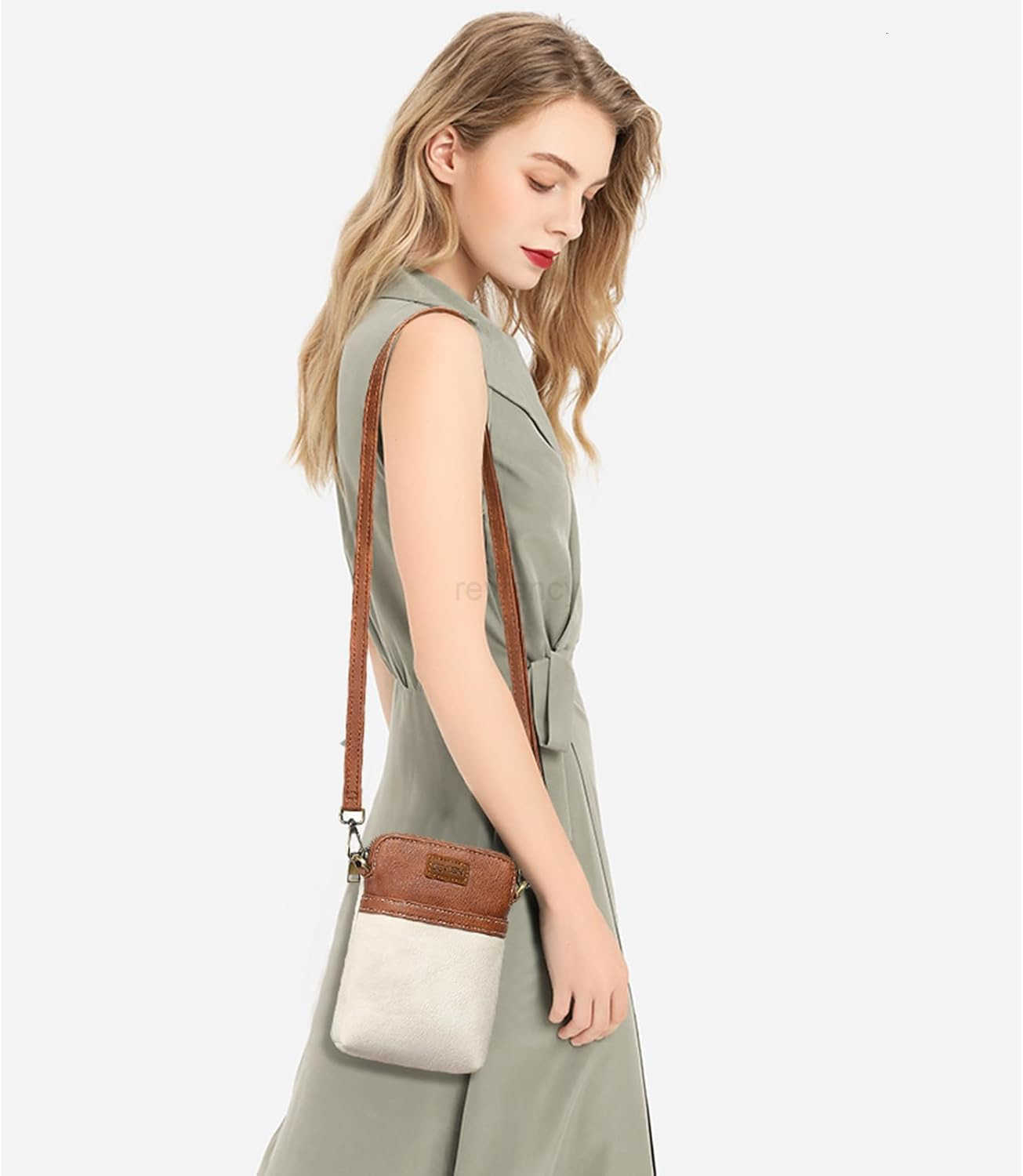 Cell Phone Purses for Women Small Crossbody Bag Shoulder Handbag with Adjustable StrapW250909