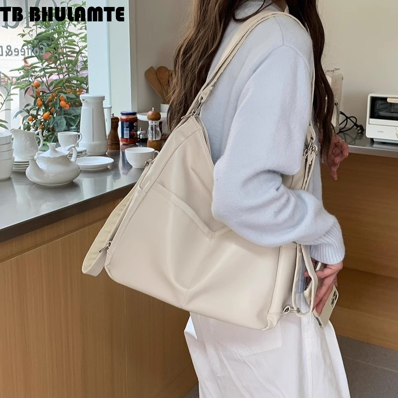 Free Shipping Designer Bag 2025 Spring New Soft Leather Bag For Women Large Capacity Commuter Tote Bag Luxury Bag Multifunctional Backpack Crossbody S