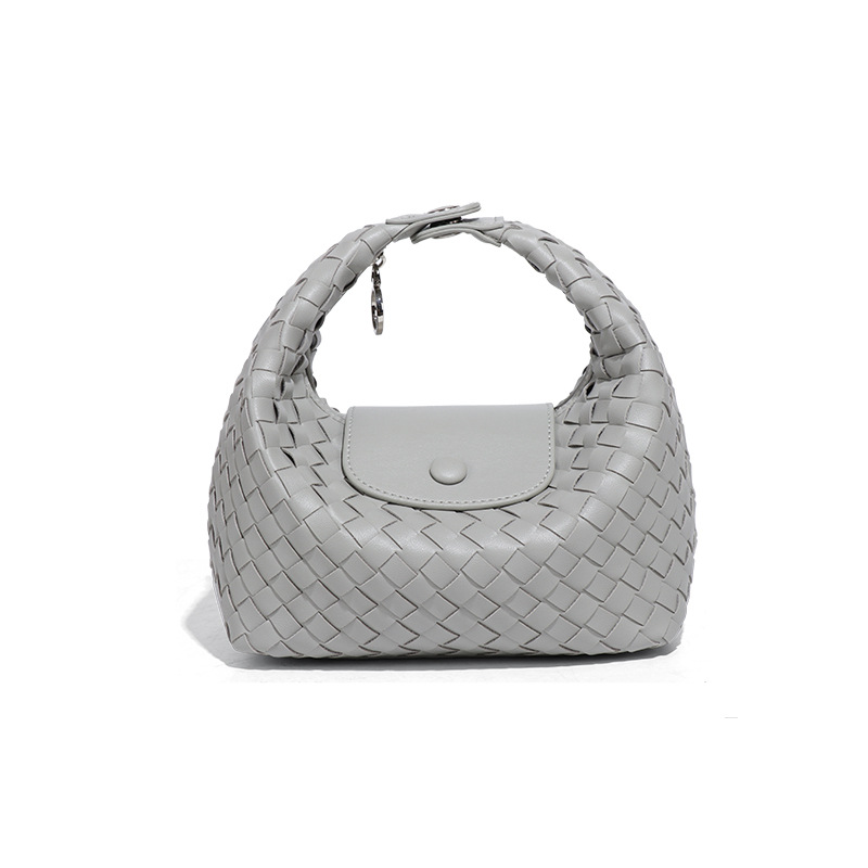 Designer 2025 New Woven Purse Fashion Shoulder Crossbody Tote Moon Dumpling Mini Evening Bag