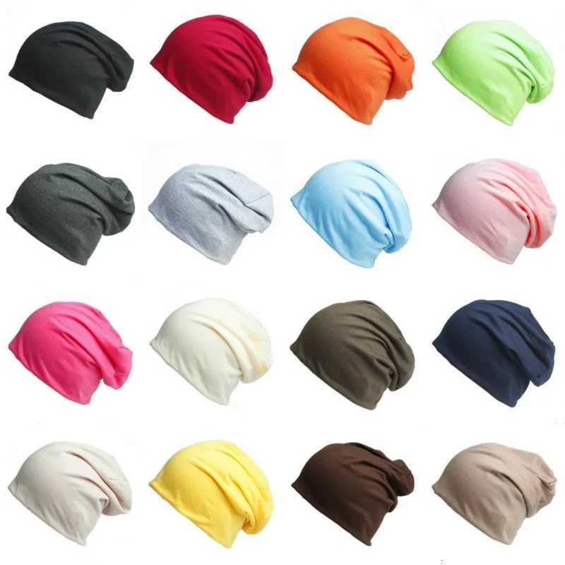 Knitted Warm s Solid Color Beanies Hiphop Slouch Skl Casual Bonnet Beanie Hat Gorros Winter Autumn Wen Men Fashion G250910