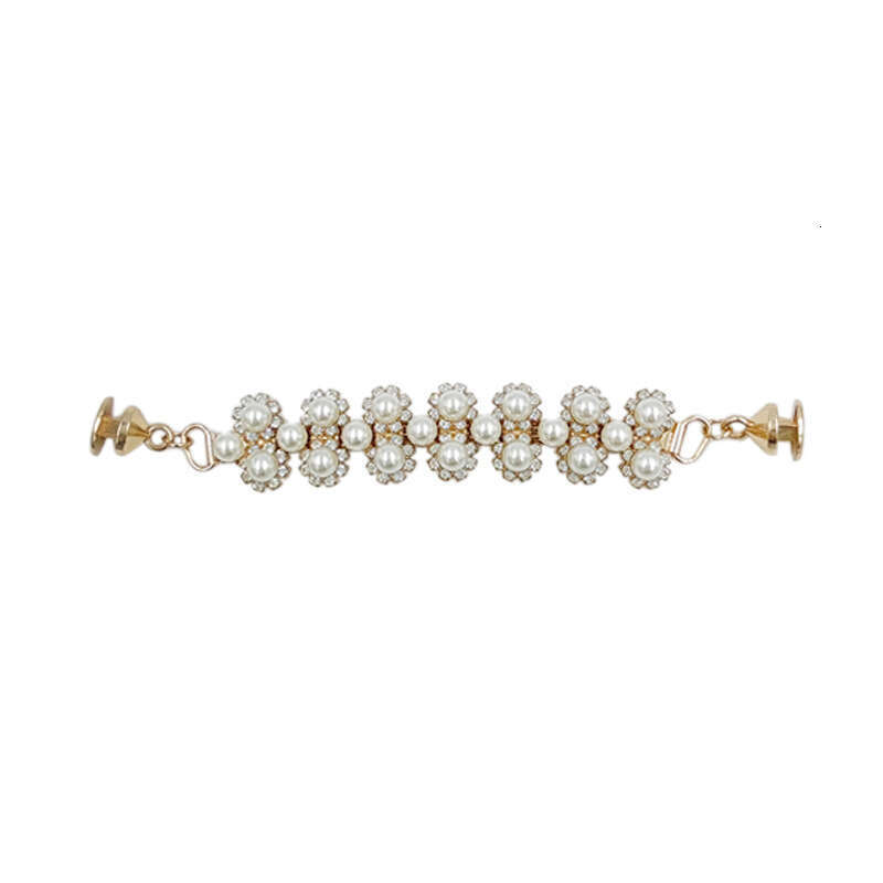 Lanjia- Shoe Flower Croc Shoes DIY Decorative With Invisible Hidden Buckle Pearl Chain 22A26