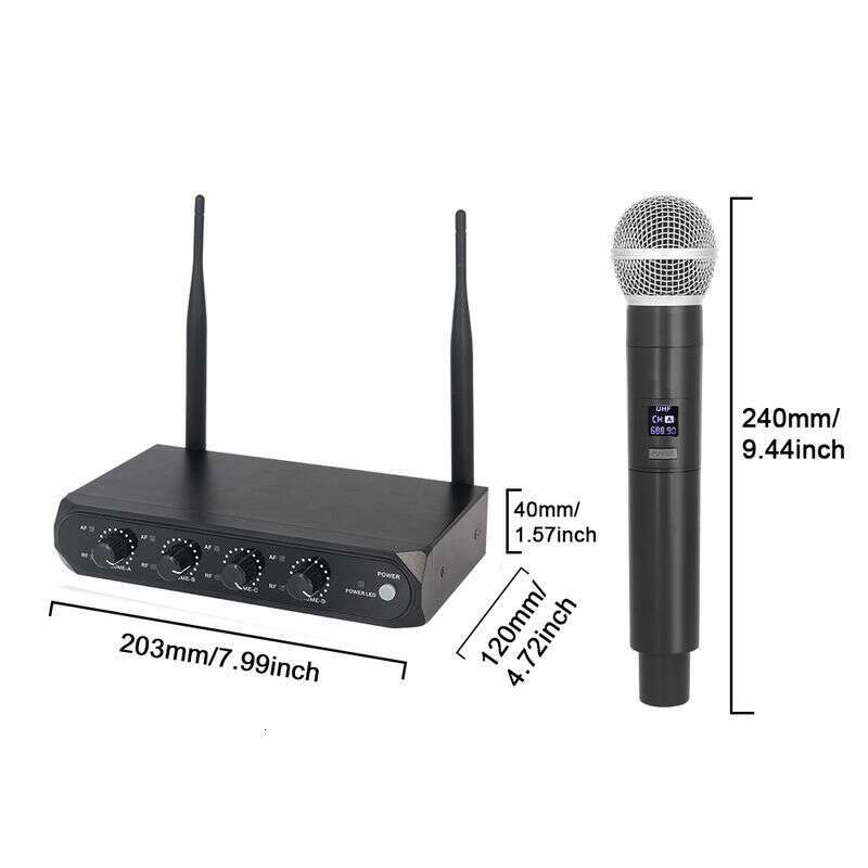 Professional Wireless Microphone In One To Four
