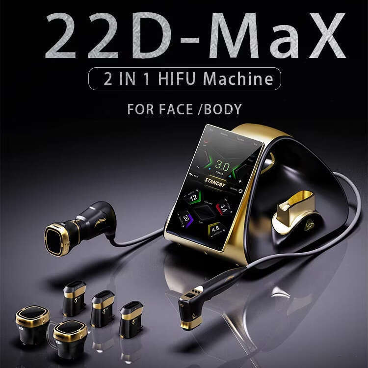 Hot 2025 New 22D Max HIFU Face Lifting Machine Anti Aging Firming Skin Care Body Contouring RF Lipo Luxury Body Management Skin Rejuvenation Ultrasonc