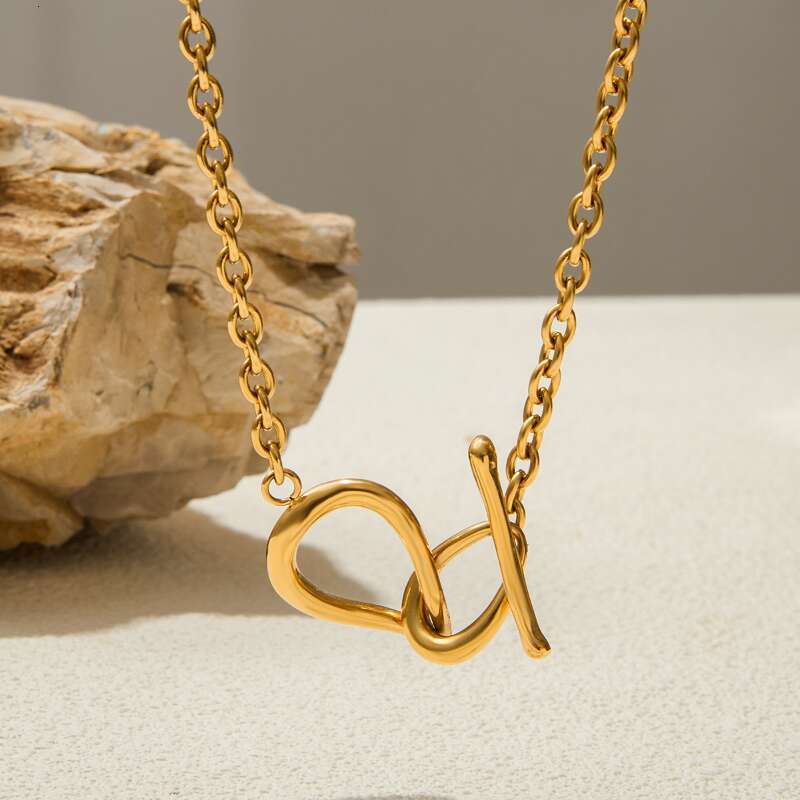 Necklace Designer Jewelry for women Stainless Steel plated with gold men High-end Fashion Hip-hop Chain Necklaces Holiday gifts