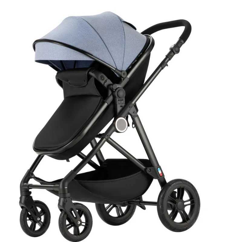 Highview Fourwheel Baby Stroller Can Sit Lie and Fold Twoway Stable Lightweight Folding Stroller W250910