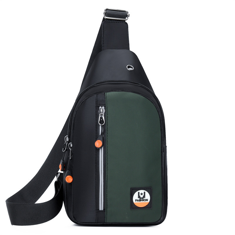 New Men S Casual Crossbody Bag Trendy Fashion Luxury Bag Versatile Sports Chest Bag Large Capacity Designer Free Shipping Bag Storage Commuter Shoulde