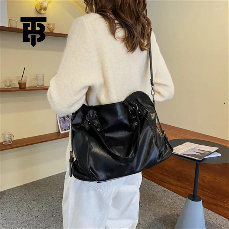TB BHULAMTE Classic Soft Leather Large Women's Bag Evening Wear 2025 Trend Large-capacity Fashionable Women's Commuter Shopping Handbag Desi