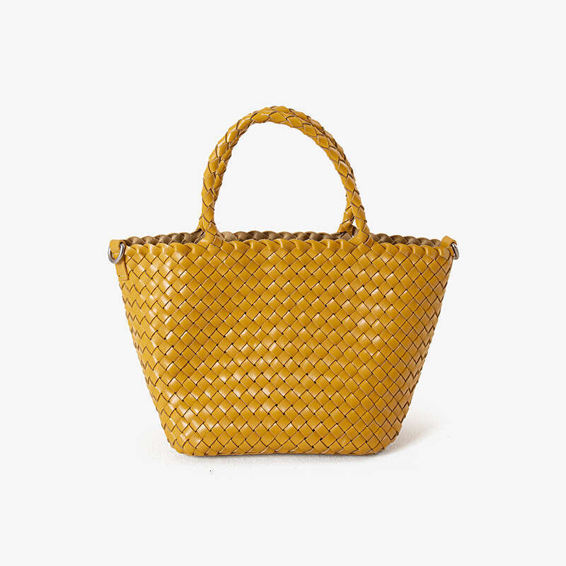 Designer Tote Baotou layer cowhide shoulder bag vegetable basket vegetable tanned pure handmade crossbody bag women's 2025 new