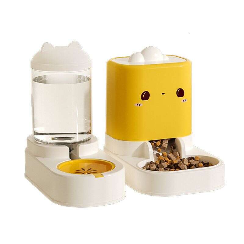 designer brand New Feeding Dog Split Water Dispenser Cat Bowl Anti black Chin Pet Product
