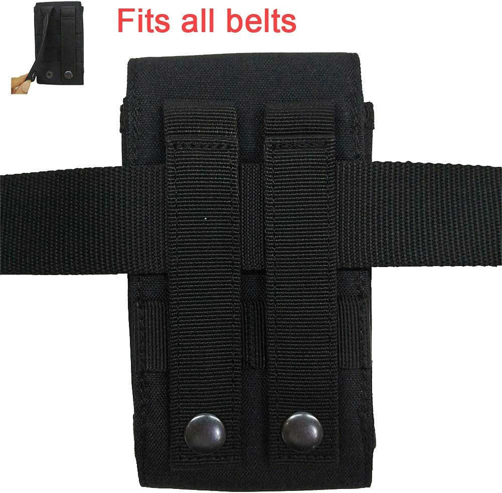 Universal Tactical Molle Mobile Phone Holster Belt Smartphone Strap Pack Utility Military Small Pouch Mini Waist Bag for iPhone 12ProMax12Pro1211ProMa