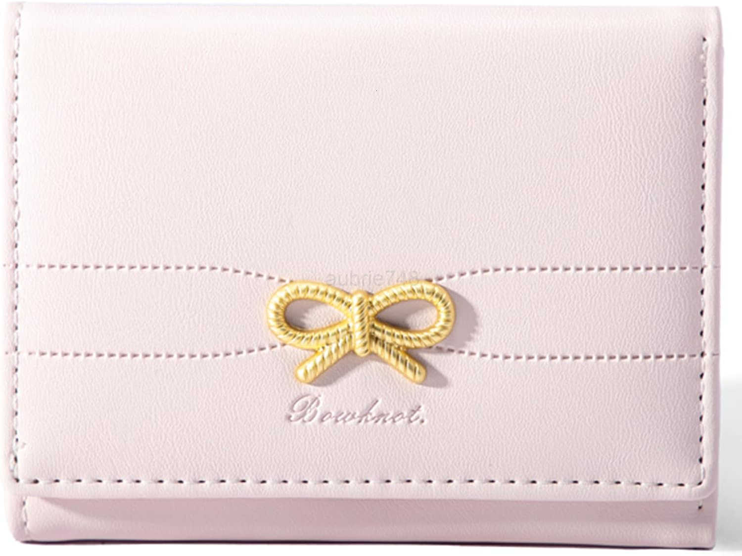 Small Wallets Cute Coquette Bow Wallet ID CARD Holder for Women GirlsZ250910