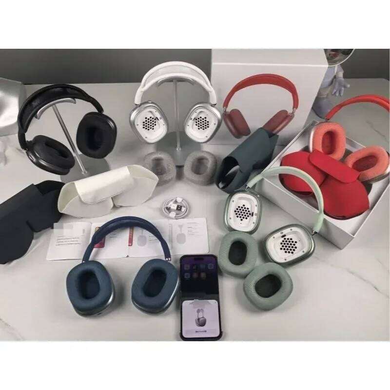 New Head Mounted Wireless Bluetooth Forp9a+Bow Shaped Removable Magnetic Ear Protection Heavy Duty Bass Earphones