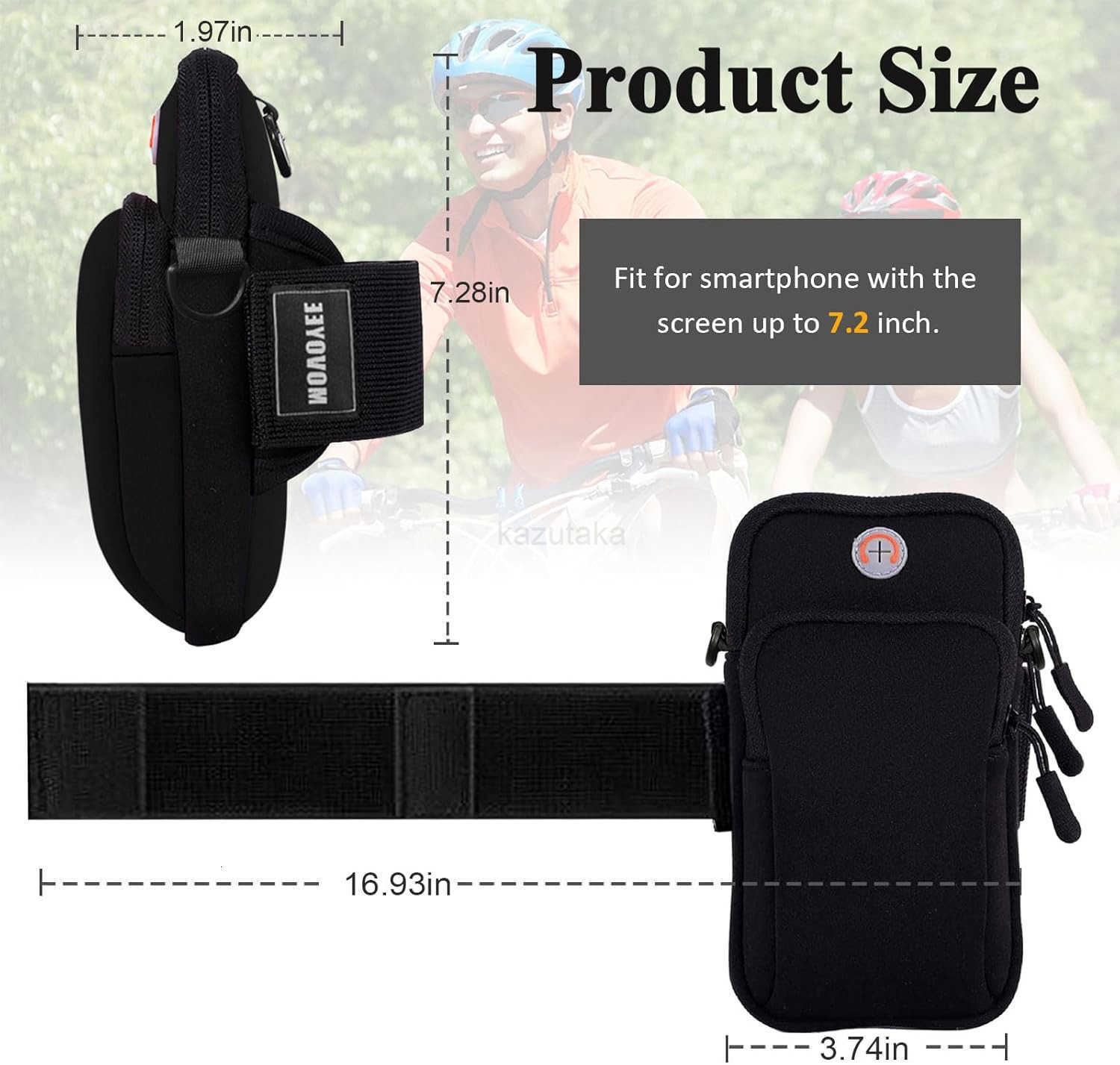 Phone Holder for Running Armband2Pack Cell Phone Purse Small Crossbody Bags for Women Men KidsiPhone 11 12 13 14 15 Pro Max Xs Xr X 8 Plus SE Mini Ult