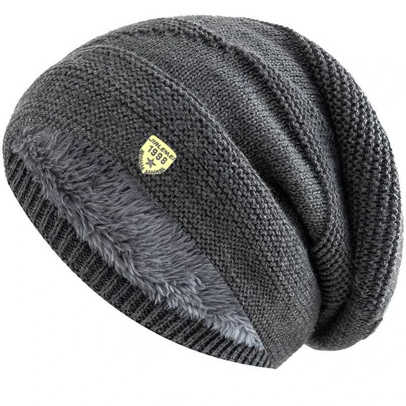 2025 SkiiNew Knitted Hats Warm Knit Skl Warmer with Thick Fece Li Winter Hat and Scarf for Men Wen G250910