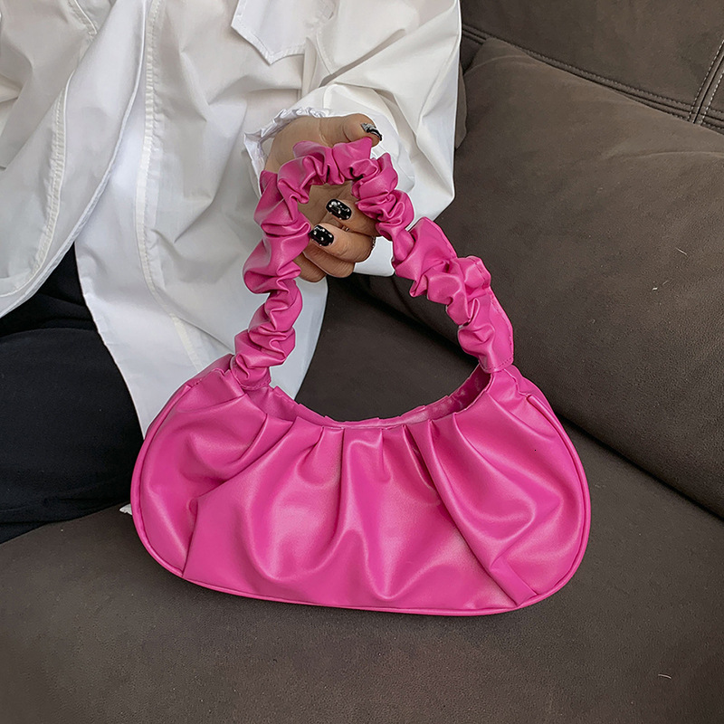 Pleated Luxury Bag Cloud Free Shipping Bag French Niche Design Shoulder Bag Women Fashion Underarm Bag Designer Bag New Trend Versatile Handbag